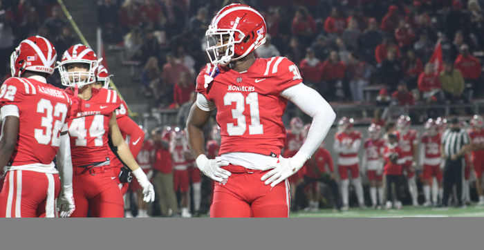 Mater Dei EDGE Nasir Wyatt vs. Sierra Canyon on November 17, 2023.